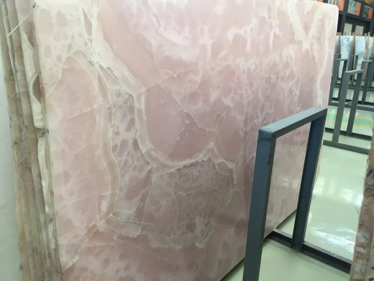 Lloses naturals d’ònix rosat