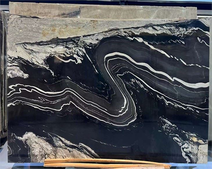 Casablanca Black Quartzite For Kitchen Countertops