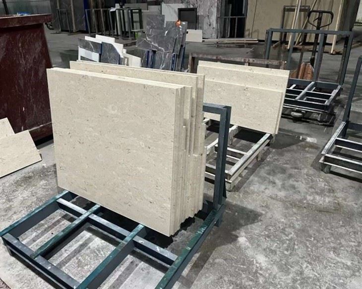 Moon Beige Limestone Wall Cladding Tiles