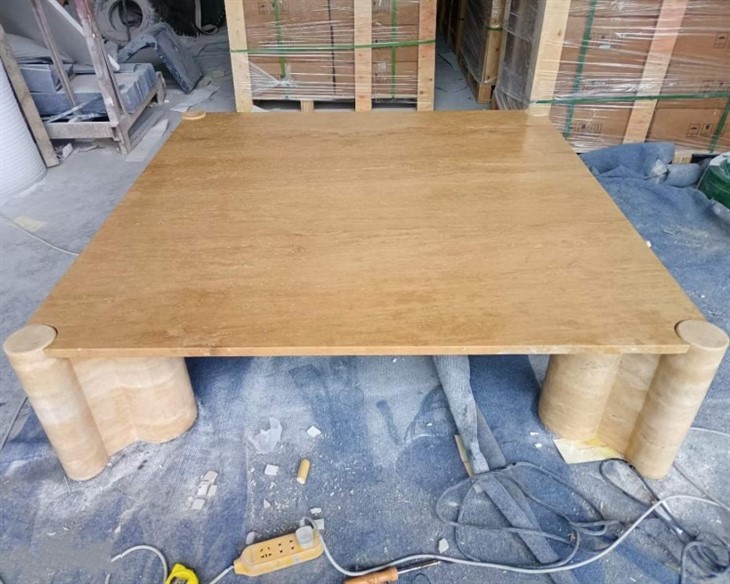 Natural Travertine Table